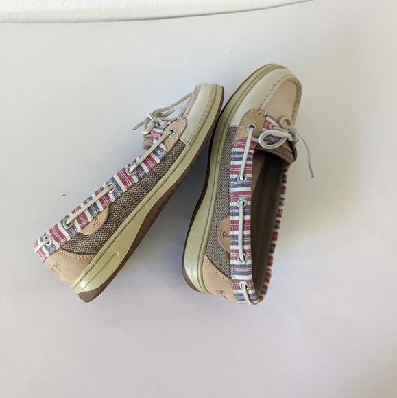 Sperry Angelfish Striped Boat Shoes - Picture 7 of 12